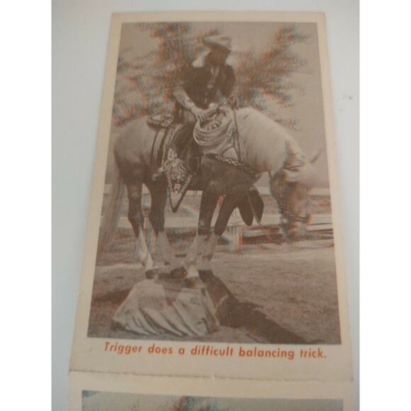 Roy Rogers, Dale Evans, Trigger & More 3D Series 7-4 images - Post Sugar Crisp - Picture 4 of 6